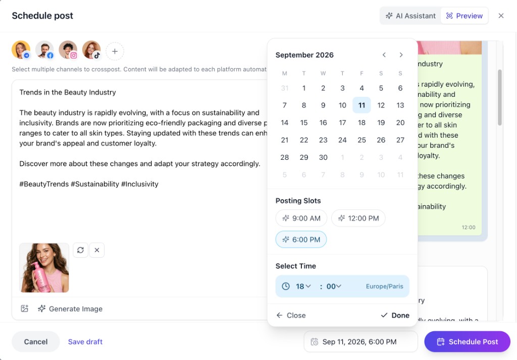 Publishing integrations that cover the map